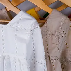 پیراهن دخترانه رنگین کمان | تولیدی پوشاک آنجل