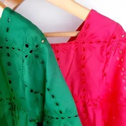 پیراهن دخترانه رنگین کمان | تولیدی پوشاک آنجل