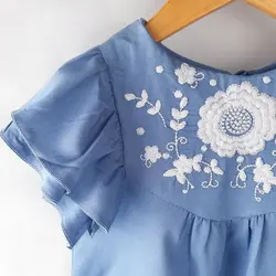 پیراهن دخترانه نیلوفر | تولیدی پوشاک آنجل