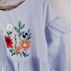 پیراهن دخترانه سروین | تولیدی پوشاک آنجل