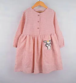 پیراهن دخترانه درسا | تولیدی پوشاک آنجل