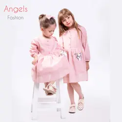 پیراهن دخترانه درسا | تولیدی پوشاک آنجل