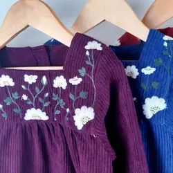 پیراهن دخترانه بابونه 3 | تولیدی پوشاک آنجل