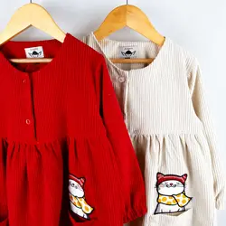 پیراهن دخترانه آیسان | تولیدی پوشاک آنجل