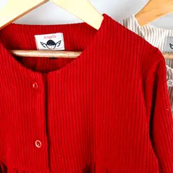 پیراهن دخترانه آیسان | تولیدی پوشاک آنجل