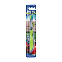 مسواک اورال-بی کودک مدل STAGES 3 طرح ماشین ها با برس نرم - Magic Bunny 247