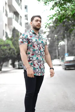 پیراهن هاوایی مردانه