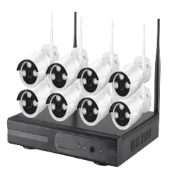 پک هشت دوربین وایرلس مدل HV-WK8212 وانویژن