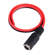 فیش آداپتور دوربین مداربسته مدل مادگی با سیم