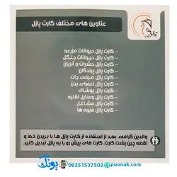 کارت‌ آموزش مشاغل مدل کارت پازل انتشارات آوای بامداد (۲۰ کارت پازل آموزشی دو زبانه)