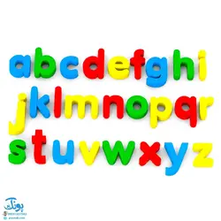 بازی آموزشی آموزش حروف انگلیسی پلاستیکی ۲۶ قطعه کم پی kam pay