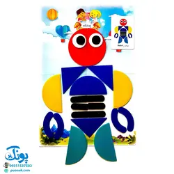 بازی فکری آموزشی پازل‌های تطابق اشکال (مرتب‌سازی و دسته‌بندی) - کارابال | Shapes Puzzle