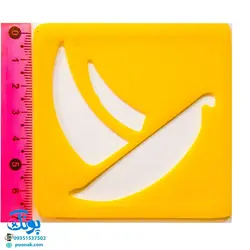 شابلون آموزشی وسایل نقلیه (وسائط نقلیه) پلاستیکی ۱۲ عددی