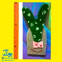 عروسک انگشتی نمدی آموزش اعداد فارسی ۱۰-۱ مدل نمدک