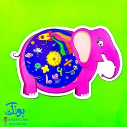 گردونه ی آموزش ریاضی ضرب و تقسیم به همراه واقعیت افزوده انیمیشنی AR مدل یاد یار (چرخونک)