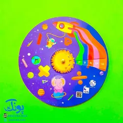 گردونه ی آموزش ریاضی ضرب و تقسیم به همراه واقعیت افزوده انیمیشنی AR مدل یاد یار (چرخونک)