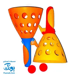 بازی شوتبال جعبه ای (دو عدد شوتبال به همراه توپ) Pop and Catch