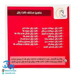کارت‌ آموزش فعل ها مدل کارت پازل انتشارات آوای بامداد (۲۰ کارت پازل آموزشی دو زبانه)