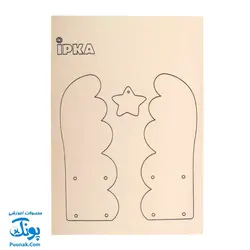 الگوی کاردستی اژدها چوبی الگوی برش ایپکا