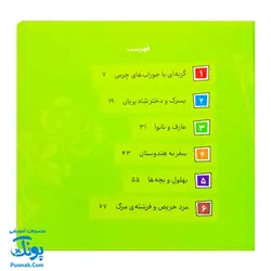 کتاب مجموعه قصه های قشنگ و قدیمی جلد ۵ پنجم ۱۲ قصه از الهی نامه عطار نیشابوری