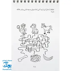 کتاب ذهن فعال ۷ هوش و دقت ۳ (شامل ۶۲ معمای تصویری برای کودکان)