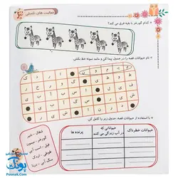 کتاب لذت قصه خوانی و روان خوانی ۱ (تقویت سواد خواندن ویژه پایه اول، دوم و سوم دبستان)