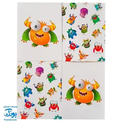 کارت‌ بازی حافظه طرح هیولاها انتشارات آوای بامداد (۲۶ کارت تقویت حافظه)