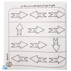 حواستو جمع کن جامع ۱ : مهارت های ریاضی (کتاب کار جامع ریاضی پیش دبستان)