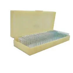 لام آماده میکروسکوپ شیشه ای گیاهی و جانوری (۲۴ عددی)