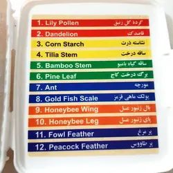 لام آماده میکروسکوپ گیاهی و جانوری مدیک (۱۲ عددی)