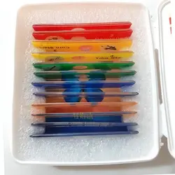 لام آماده میکروسکوپ گیاهی و جانوری مدیک (۱۲ عددی)