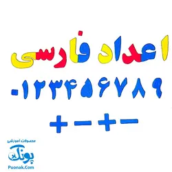 حروف الفبا و اعداد فارسی فومی آهنربایی مغناطیسی دانیتو راشین مدل کیفی ۱۹۰ قطعه (۲ سری حروف فارسی به اضافه علائم ریاضی)