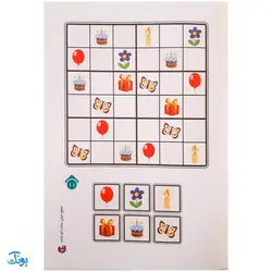 کتاب جادوی سودوکو سطح خیلی ساده کودکانه ۲ (مناسب مقطع پیش دبستان)