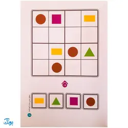 کتاب جادوی سودوکو سطح خیلی ساده کودکانه ۱ (مناسب مقطع پیش دبستان)