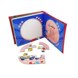 کتاب پازلی بخون و بچین کوچولو ۷ (وسایل نقلیه) - دو زبانه