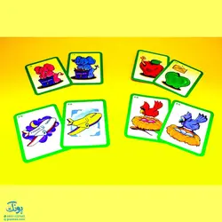 بازی کارتی چی با چی ؟ (2 دسته کارت بازی مهارت زندگی) | نردبان