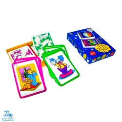 بازی کارتی چی با چی ؟ (2 دسته کارت بازی مهارت زندگی) | نردبان