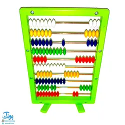 چرتکه کوچک افقی مدل لبخند سایز ۱۴*۲۰ CM به همراه راهنمای آموزش چرتکه