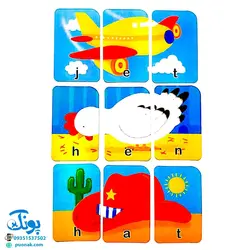 بازی کلمه سازی (آموزش کلمات سه حرفی در زبان انگلیسی) | نردبان