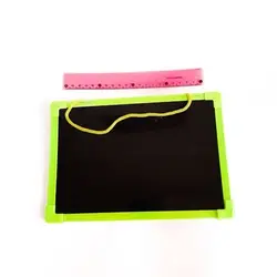 تخته سیاه پشت وایت بردی فانتزی به همراه گچ و تخته پاکن