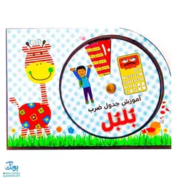 گردونه ی آموزش ریاضی جدول ضرب وایت بردی مدل بلبل