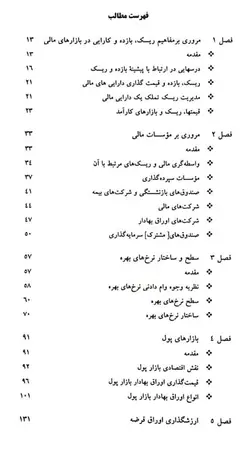 کتاب بازارهای مالی مدرن اثر دیوید بلک ول ترجمه نادر مهرگان
