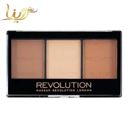 پالت سه عددی کانتور , هایلایتر و برنزر رولوشن - فروشگاه اینترنتی لوازم آرایشی 💋 و بهداشتی ❤️ رژینا