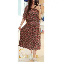 پیراهن ساحلی بلند کد 603