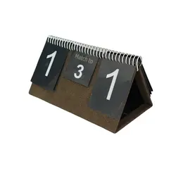 امتیاز شمار چرم رنگ کاراملی