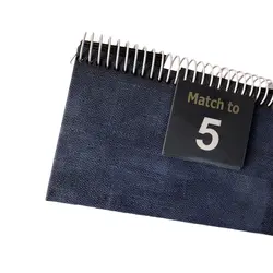 امتیاز شمار چرم سرمه ای