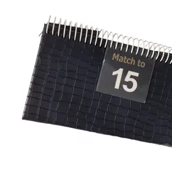 امتیاز شمار چرم سرمه ای