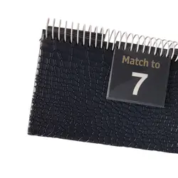 امتیاز شمار چرم کروکودیل مشکی