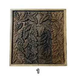 تخته نرد منبت طرح بلوط کد 2645