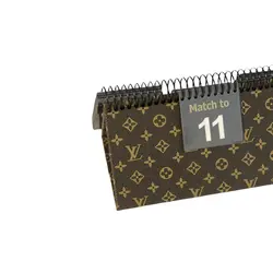 امتیاز شمار چرم طرح ال وی